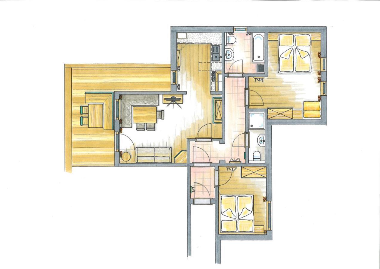 Landhaus Patricia เอลล์เมา ภายนอก รูปภาพ